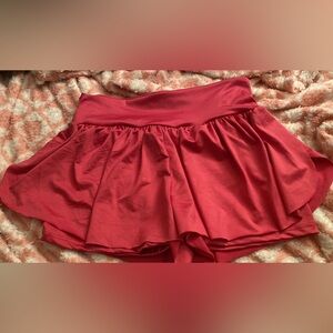 Pink athletic skort